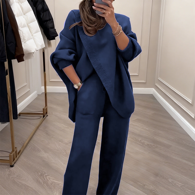 ⏳Time-Limited Special⏰Women's 2-Piece Oversized Sweater & Pants Set