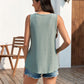 🔥Hot Sale 50% OFF💥Buy 2 Get 10% Off🔥Womens Tank Tops Sleeveless EyeletEmbroidery Scoop Neck Loose Fit Casual SummerFlowy