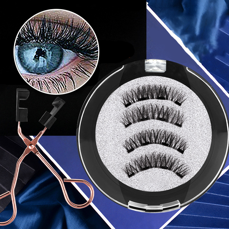 3D magnetic eyelash set