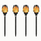 🔥Halloween Hot Sale💀Spooky Skulls Solar Torch Flame Lights👿
