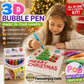 💥Surprise Price: Only £7.88!!🎁🔮Magic Pen – Draw 3D with one stroke!🎄 DIY Bubble Popcorn Drawing Pens& Buy 3 Pay 2 🔥