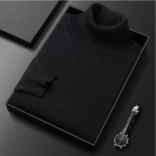 🧵 49% OFF NOW! ✨ Men's Premium Cashmere Sweater - Buttery Soft & Breathable, Versatile Style for Office or Casual Wear 🍂📦