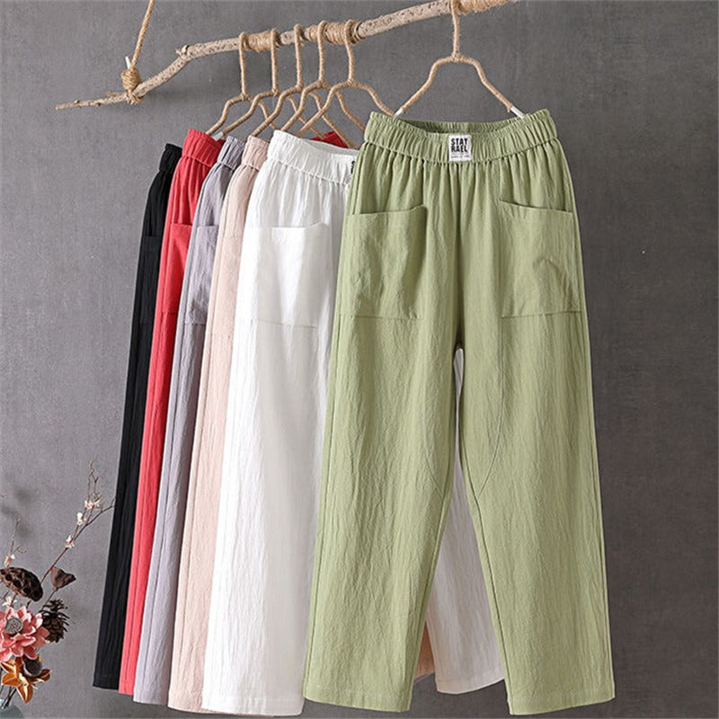 🔥Hot Sale - 49% OFF🎁2024 New Women's Loose Pants🌟