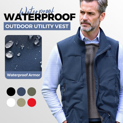 🛍️ Flash Sale 50% OFF🎽Men's Waterproof Outdoor Utility Vest