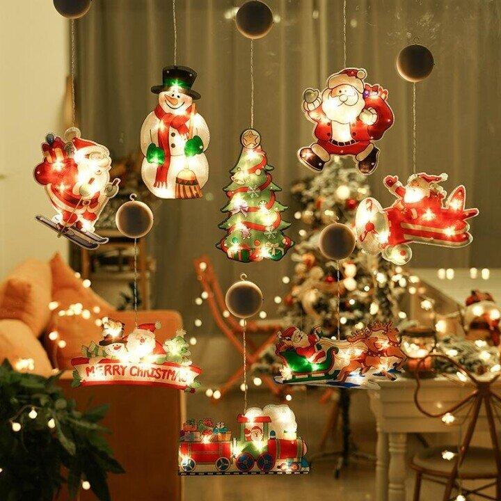 CHRISTMAS PRE-SALE NOW 50% OFF🎄Christmas Window Hanging Lights