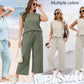 💕Hot Sale  60% OFF🔥New Women's  Sleeveless Top & Wide-Leg Pants Set