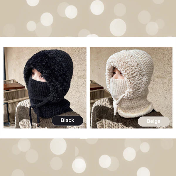 🔥HOT SALE 60% OFF🔥Women's Winter One-Piece Knitted Beanie Scarf Mask 3-in-1