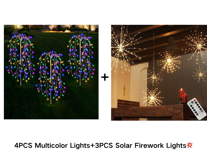 🌈 Limited-time offer-Solar Garden Lights Outdoor Decor