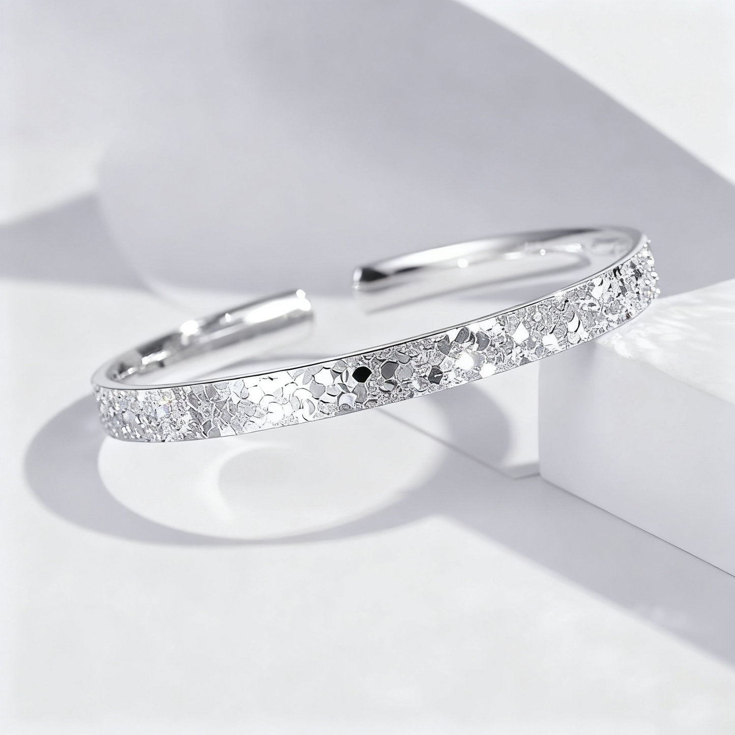 Ice-Cool Silver Sparkle
