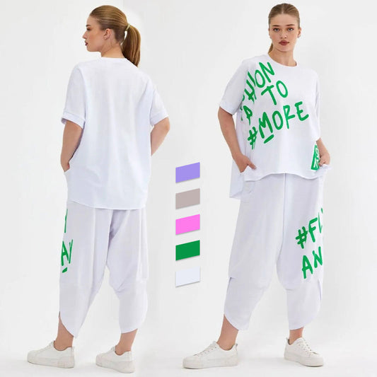 ⏳Time-limited Special⏰Casual T-Shirt Two Piece Set