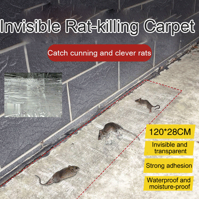 ✨LAST DAY SALE 50% OFF✨Household Mon-woven Strong Trap Sticky Mouse Blanket