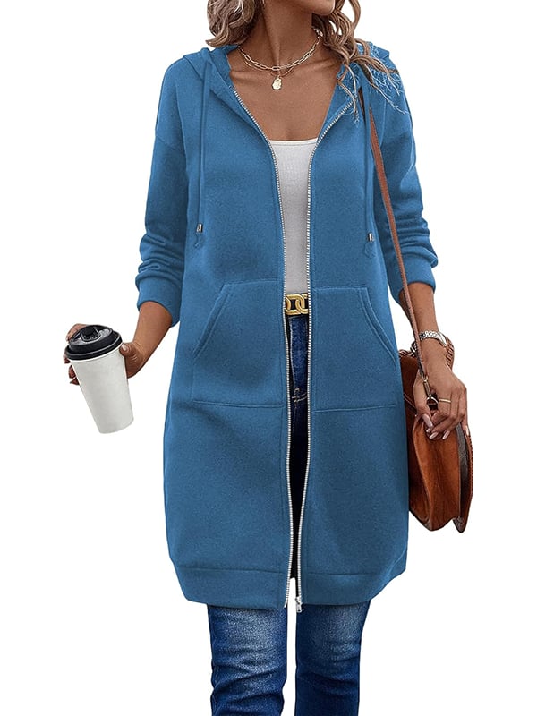 🔥✨ Women's Zip-Up Fleece Hoodies