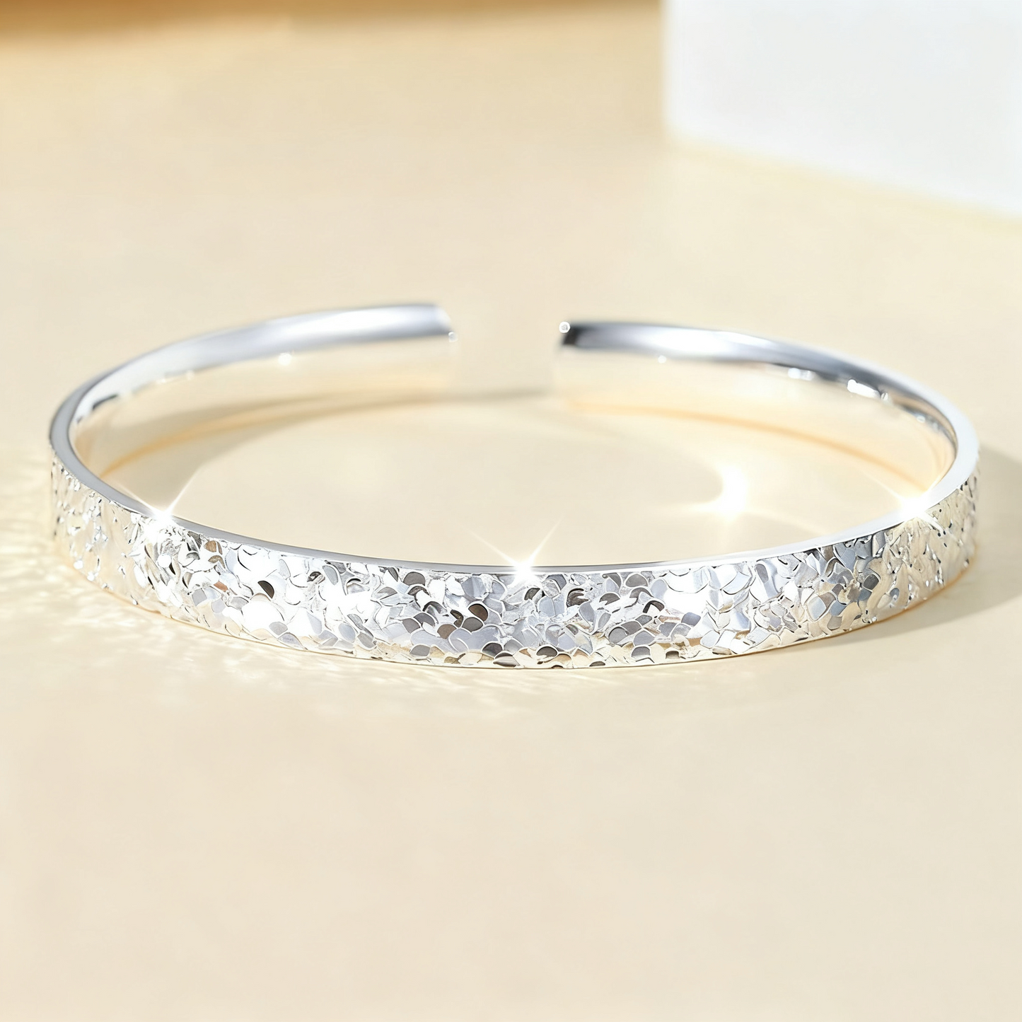 Ice-Cool Silver Sparkle