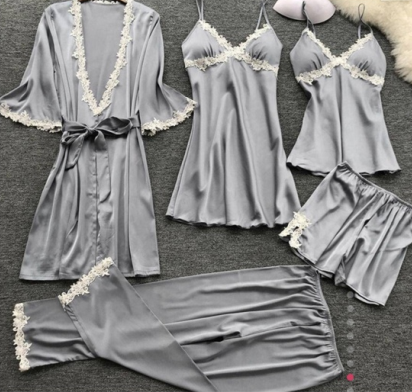 🥰5 Piece Ice Silk Pajamas