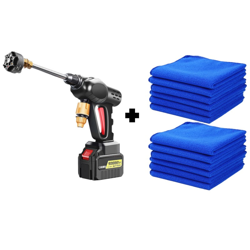 🚗 60% OFF! 💦 PORTABLE CAR WASH MACHINE - High Pressure & Multi-Purpose Use, Compact Design for Easy Storage, Ideal for Outdoor Cleaning and Vehicles 🌟🔧
