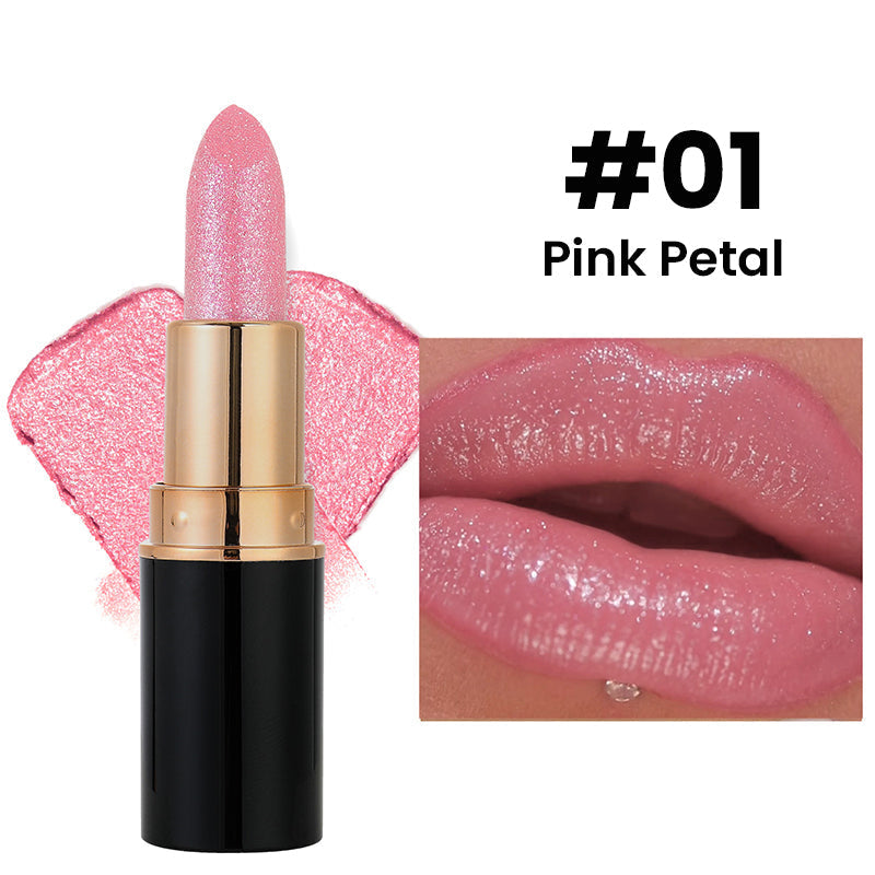 💋Waterproof & Moisturizing Glitter Lipstick - Buy 1 Get 1 Free