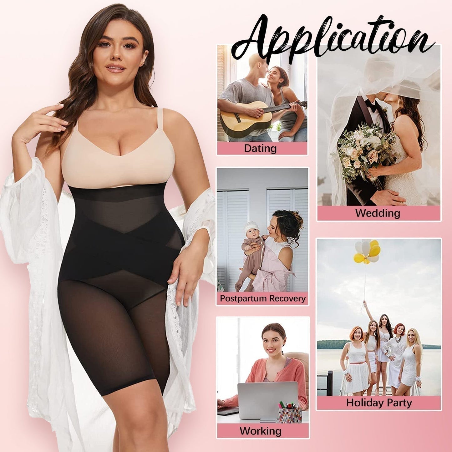 🔥2025 Hot Sale 50% Off🔥NEW CROSS COMPRESSION HIGH WAISTED SHAPER