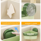 Suction Cup Sink Corner Rack