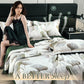 🔥Summer Limited Sale🌸Cooling Breathable Floral Bed Sheet (4-Piece Set)