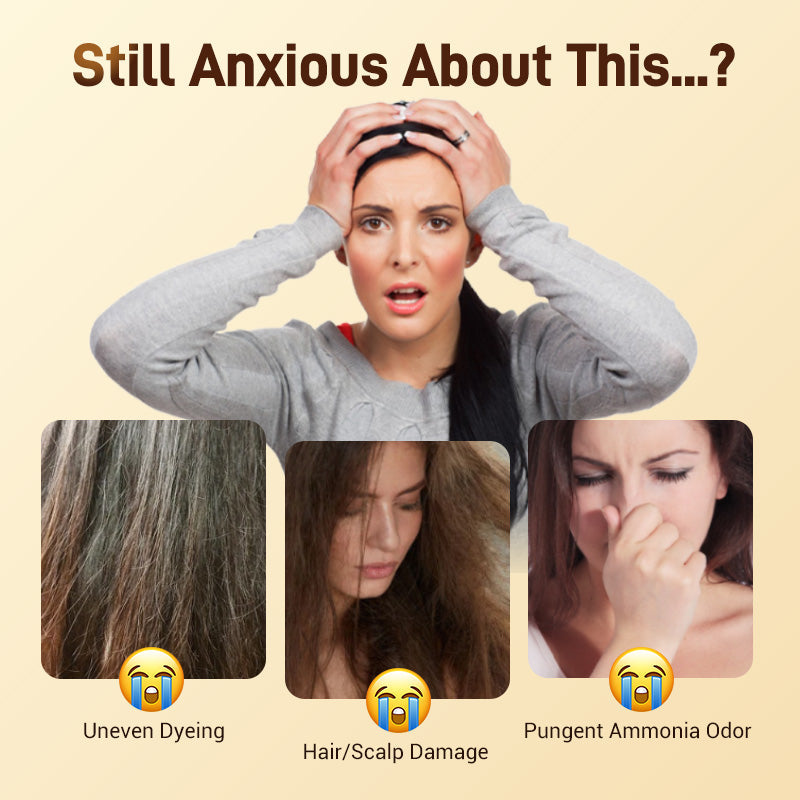 🔥Pure Natural Plant Extract💥Nurturing Herbal Hair Color