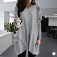 Comfortable Solid Color Loose Casual Long Sleeve T-Shirt