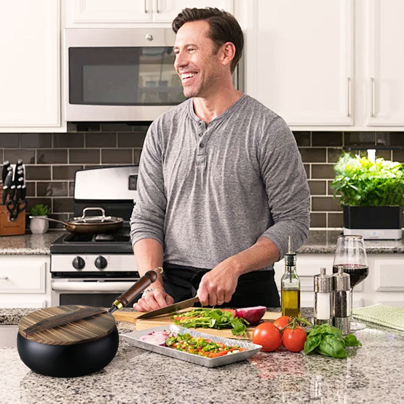 🔥Hot Sale 50% OFF🍳Uncoated Thick Iron Pot