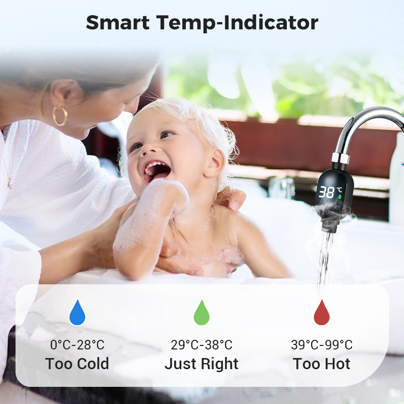 🥳2026 HOT SALE🥳💞50K+ SOLD!💥🌡️💧 The Gentle Guardian for Bath Time. Easy-Read Digital Thermometer – Half Price! 🛁🤱