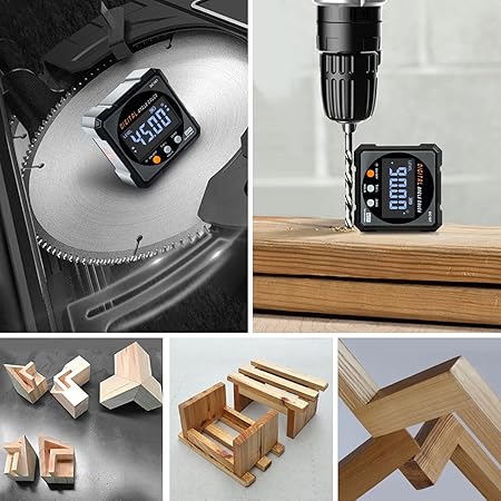 Pousbo® Mini LCD Digital Inclinometer Angle Gauge