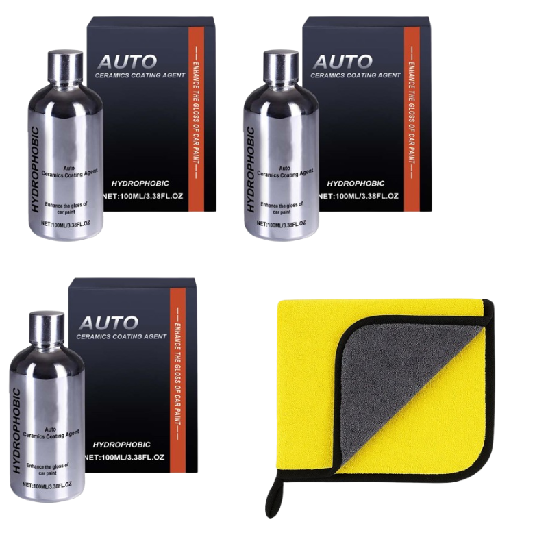 🚗New Arrivals 49% Off 🔥Nano Ceramic Car Coating Spray Kit