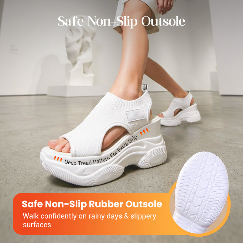 👡 Women's Wedge Sandals – Open Toe & Comfort ☀️🌸