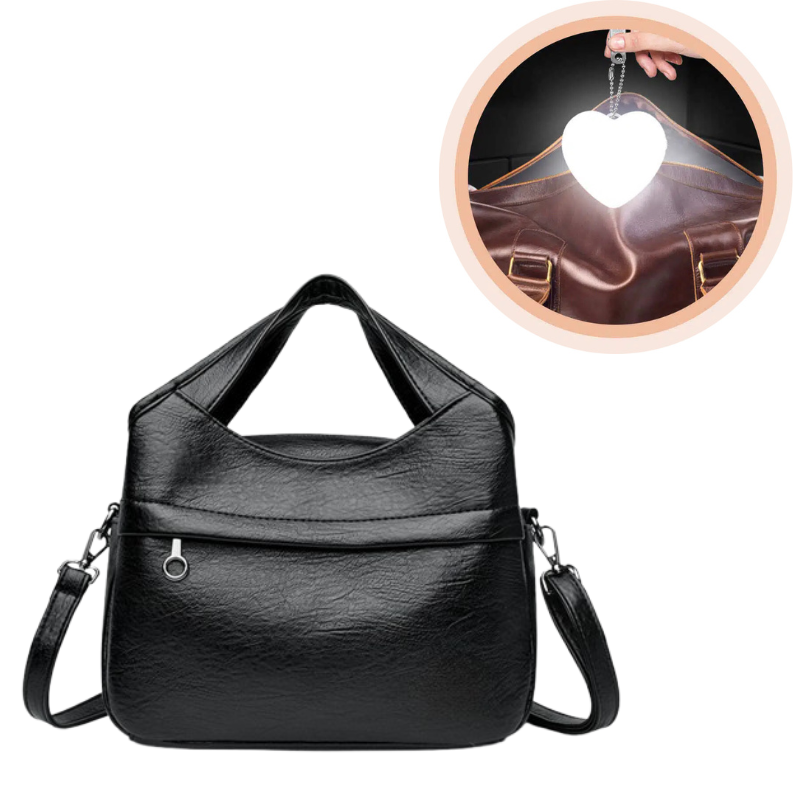 🎀 Effortless Everyday Chic | Soft Faux Leather Crossbody Bag | Lightweight & Hands-Free 🛍️【50% OFF】