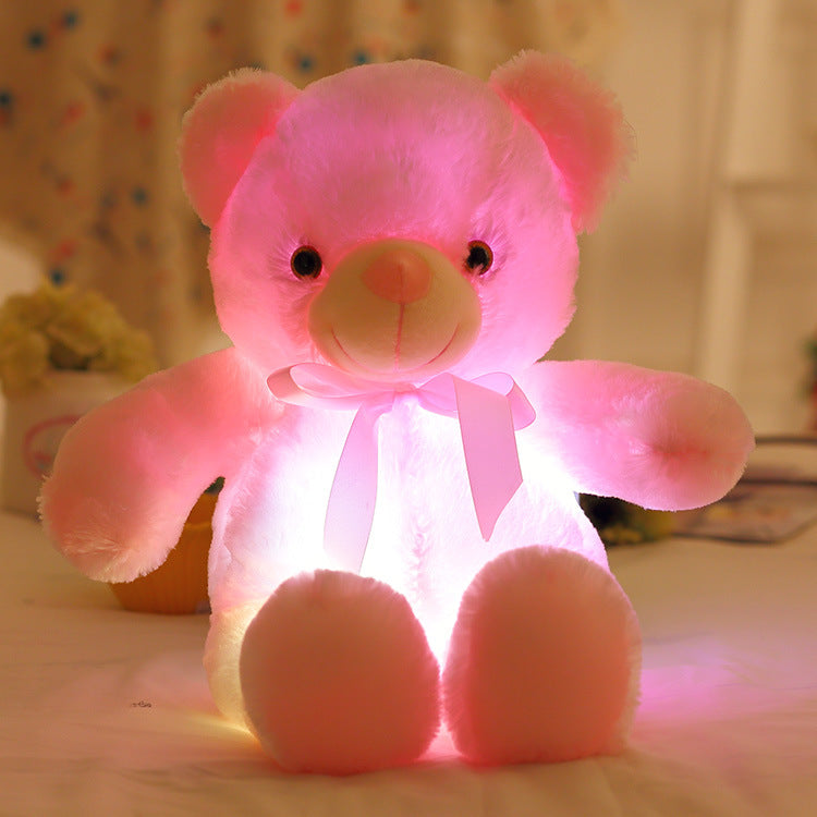 ⏳Limited-time 50% off⏰Teddy bear, colourful LED light, soft toys🌈🧸