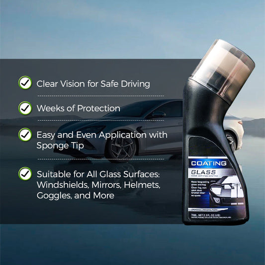 ⏳Time-limited Special⏰Micromolecular Anti-Fog Coating Wiper🧽Keeps Your Windshield Clear & Fog-Free✨