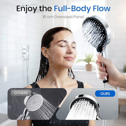 🚿 49% OFF NOW! ✨ High-Pressure Rainfall Shower Head - 360° Adjustable Angle, Easy-Clean Nozzles & Universal Fit for Refreshing Showers 💦📦