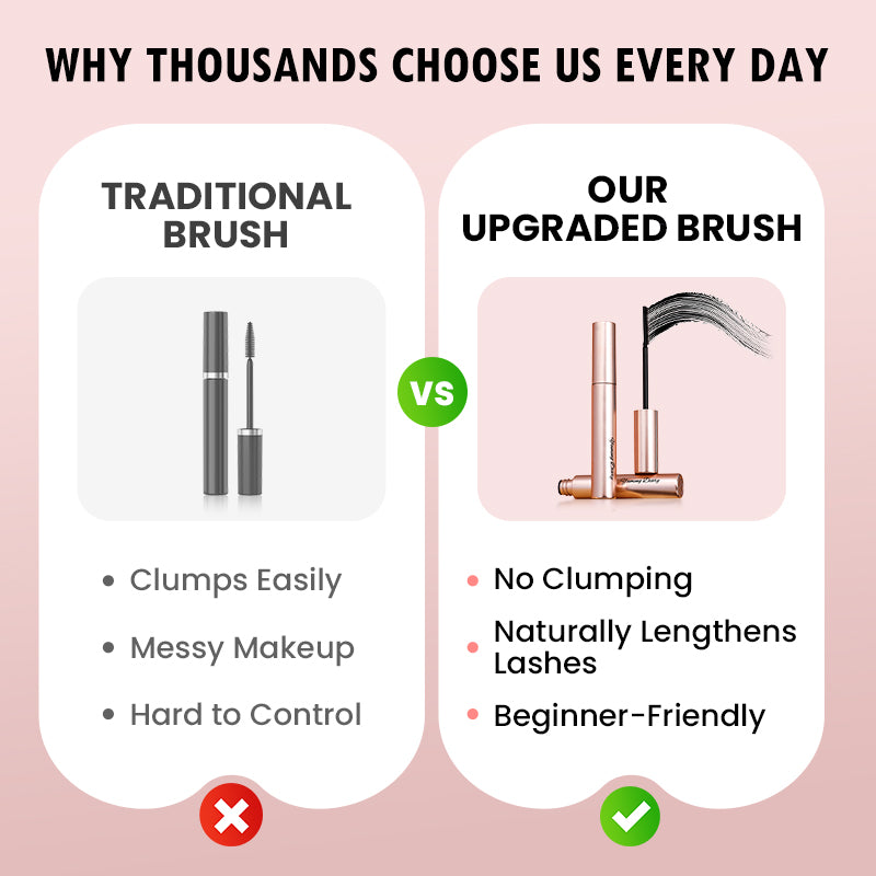 🔥Buy 1 get 1 free🔥[Waterproof and Non-Smudging] Lengthening And Curling Long-lasting Mascara