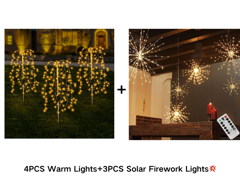 🌈 Limited-time offer-Solar Garden Lights Outdoor Decor