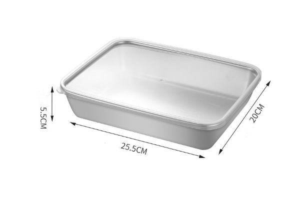 🔥2024 Hot Sale🎁49% OFF Stainless Steel Square Plate (With Lid)