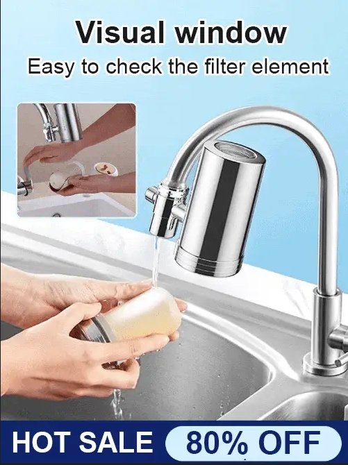 🔥Hot Sale 50% OFF🔥304 Stainless Steel Water Purifier🌿💧