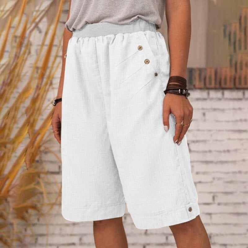 ⏰Summer Promotion🔥Women's summer casual pocket shorts
