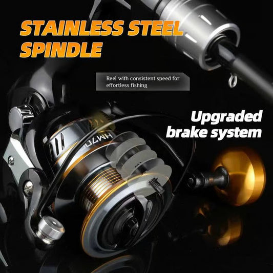 🔥50％ OFF🔥High-Grade Lightweight Spinning Reel – 🐟Stainless Ball Bearing✨
