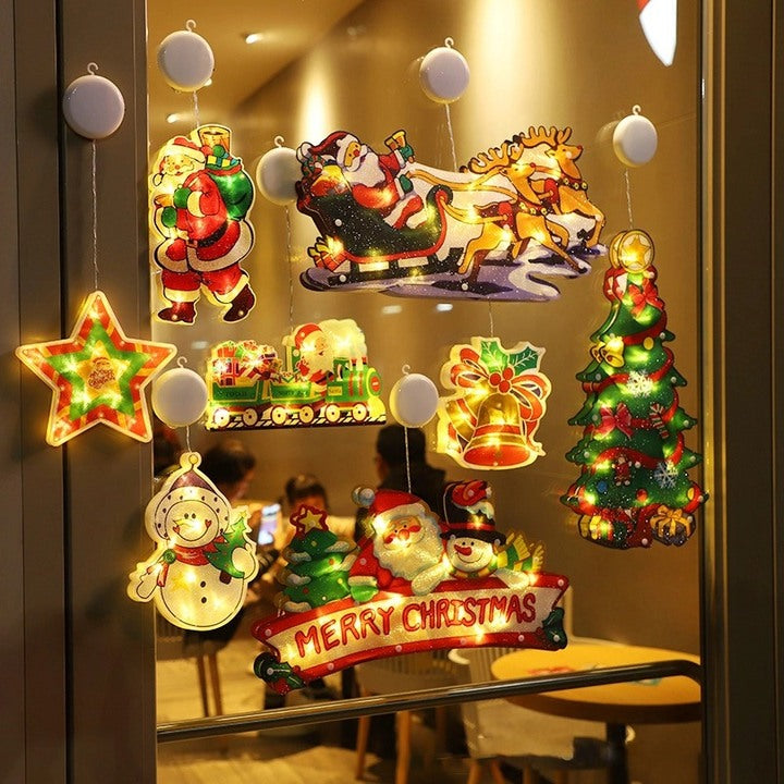 CHRISTMAS PRE-SALE NOW 50% OFF🎄Christmas Window Hanging Lights