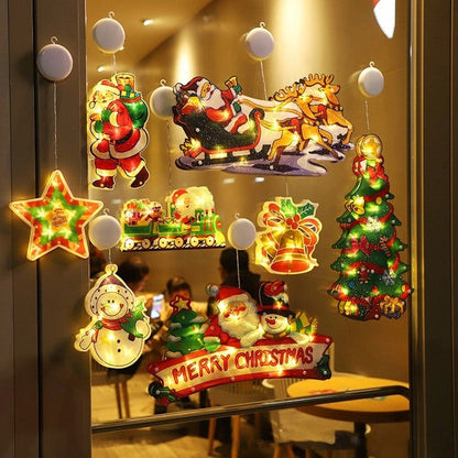 CHRISTMAS PRE-SALE NOW 50% OFF🎄Christmas Window Hanging Lights