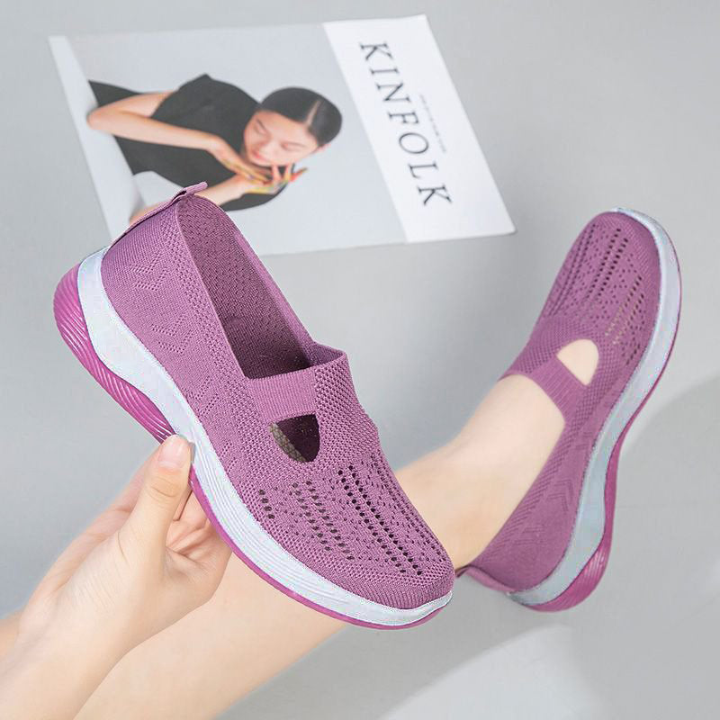 🔥Women's shoes, comfortable, breathable, non-slip orthopedic walking shoes for middle-aged and elderly people