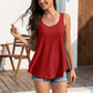 🔥Hot Sale 50% OFF💥Buy 2 Get 10% Off🔥Womens Tank Tops Sleeveless EyeletEmbroidery Scoop Neck Loose Fit Casual SummerFlowy