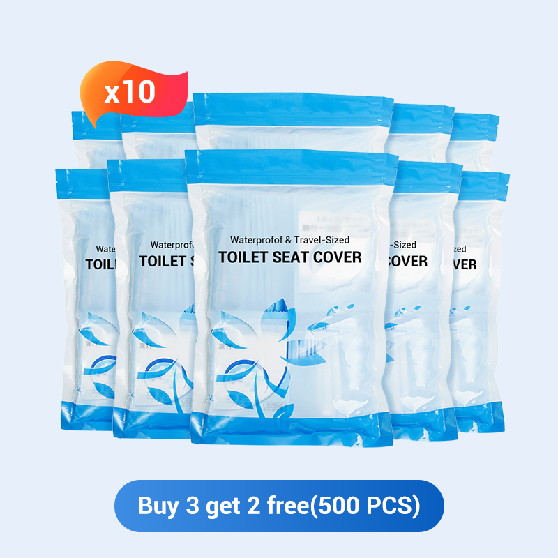 🎁2025 Hot Sale🎁- 49% OFF💥 Disposable Plastic Toilet Seat Cover - No Worry Of Public Toilet Anymore👋