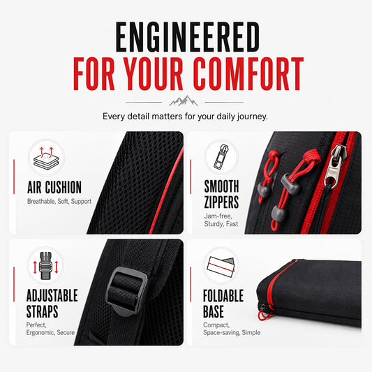 🌧️ Foldable Waterproof Camping Backpack – Lightweight Portable Outdoor Travel Rucksack⛺