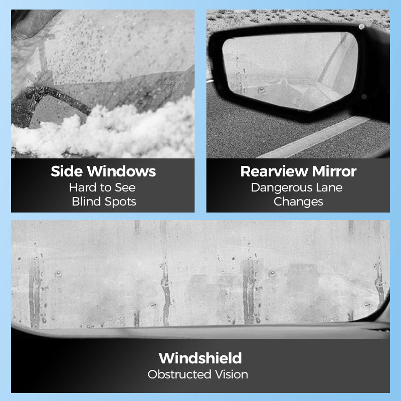⏳Time-limited Special⏰Micromolecular Anti-Fog Coating Wiper🧽Keeps Your Windshield Clear & Fog-Free✨