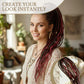 Bohemian Textured Ponytail | Instant Dreadlock Hair Extension | Easy Clip-In for Festivals & Nights Out