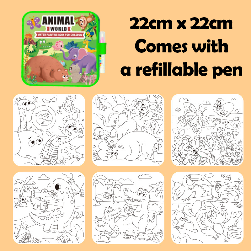 🎄Christmas Sale 70% OFF!!🎁✨Children's Doodle Watercolor Book