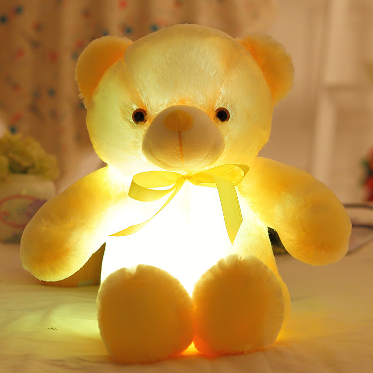 ⏳Limited-time 50% off⏰Teddy bear, colourful LED light, soft toys🌈🧸